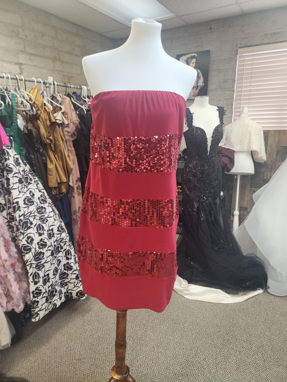 torrid Red Ruched Sleeve Top